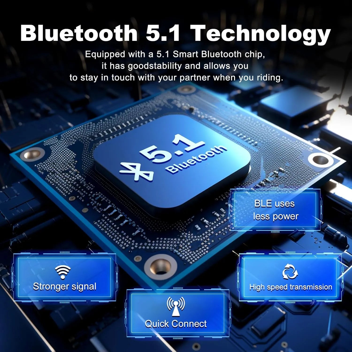 Ejeas Store V6 Pro Plus Multi-Rider Bluetooth Intercom - DSP Noise Cancellation, 800m Range, 18Hr Battery With 1-Year Warranty