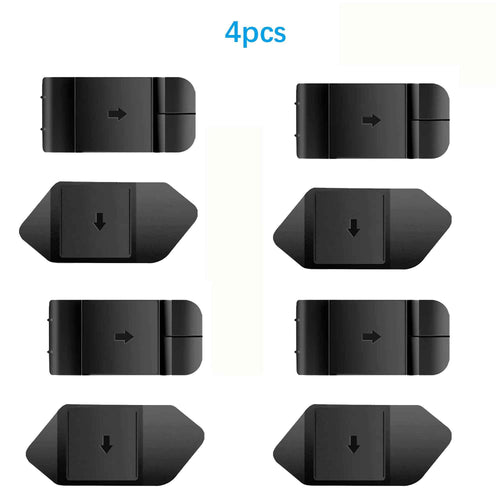Ejeas Store Intercom Mounting Clip (Pack of 4) - Compatible with V6 Pro Plus, Q8, Q7, Q2, MS8, MS20