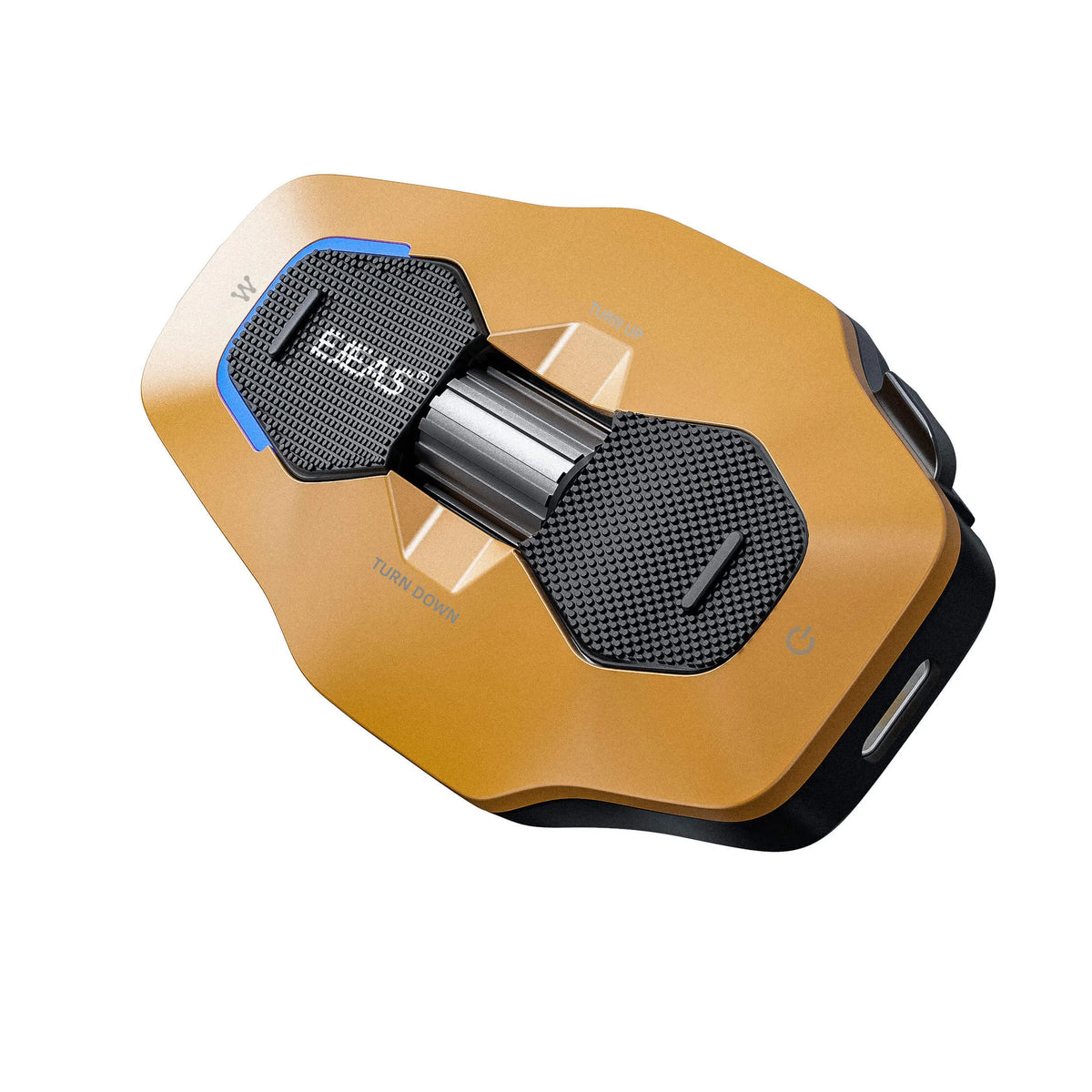 EJEAS Phantom X10 Plus MESH+5G helmet intercom in yellow